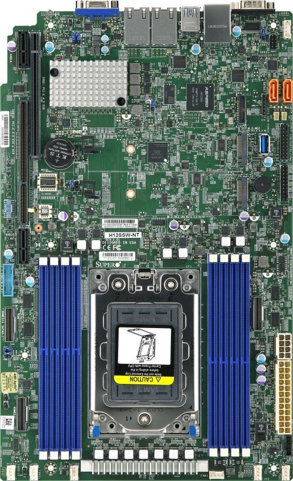 Supermicro H12SSW-NT Single AMD EPYC 7002 Series Processor Socket SP3 Server Motherboard