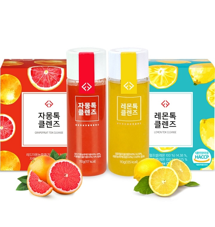 クリーンケア　グレープフルーツトック　レモントック　クレンズジュース デトックス　3日クレンズ