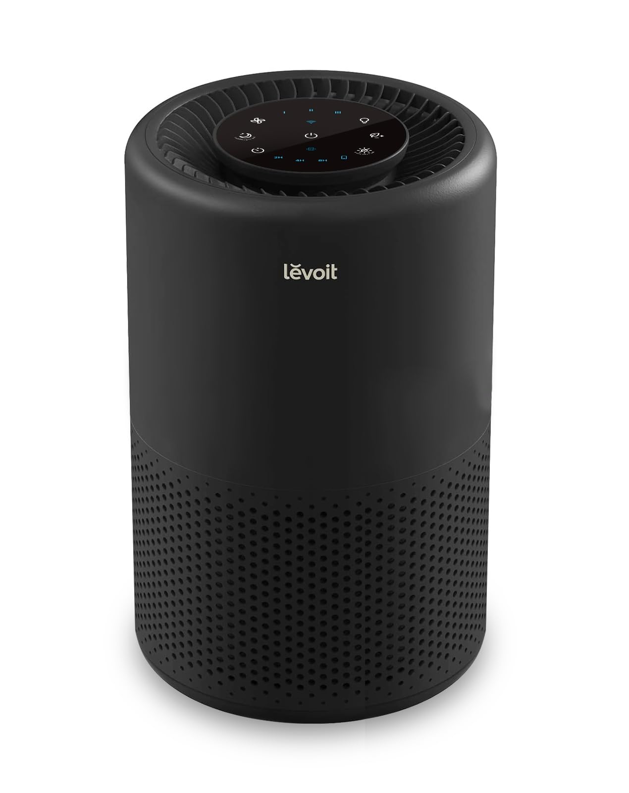 Levoit (レボイト) 空気清浄機 18畳 小型 卓上 プラズマイオン コンパクト 脱臭 ハウスダスト ほこり 集じん ペット スマホ対応 2in1浄化 Core 200S ブラック
