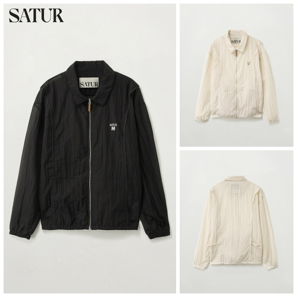 Ripstop Piping Nylon Jacket
