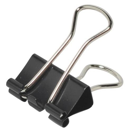 （まとめ買い）ダブルクリップ 小 ブラック 100個入 CP-105-10P [x3] 5,565円