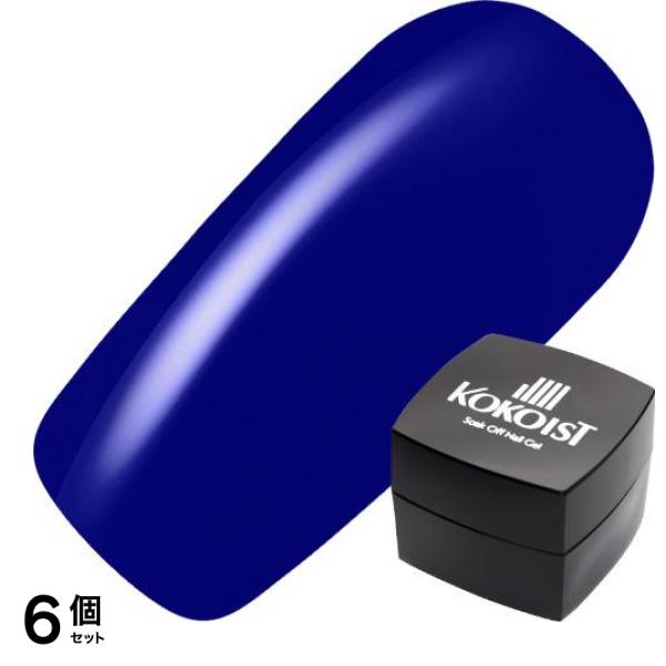 KOKOIST(ココイスト) エクセルライン ソークオフカラージェル E-222 ミッドナイトスカイ 2.5g 6個セット