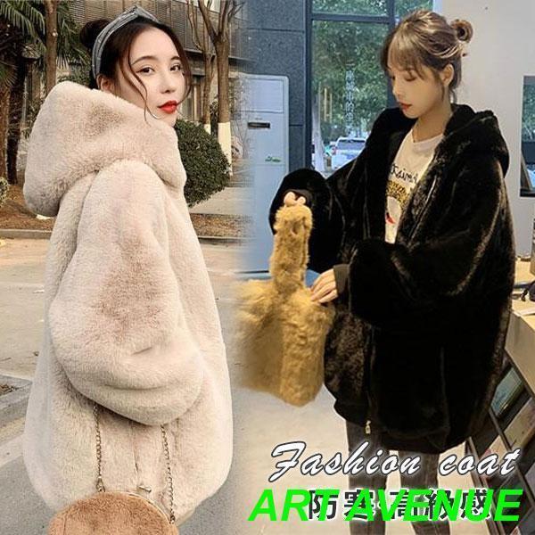 ブルゾン ボア もこもこ ボアジャケット レディース パーカー アウター 韓国風 フード付き フリースジャケット ショート丈 羽織り 防寒 大きいサイズ