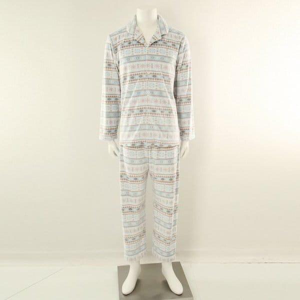 【SALE】VPA4487M ミンク極細糸ノルディック捺染男性パジャマ