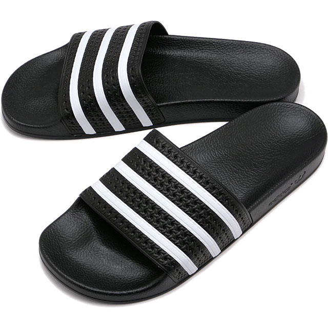 サンダル アディレッタ [34725/280647] ADILETTE メンズ・レディース 靴 スライドサンダル シャワーサンダル コアブラック/ホワイト/コアブラック 正規取扱店