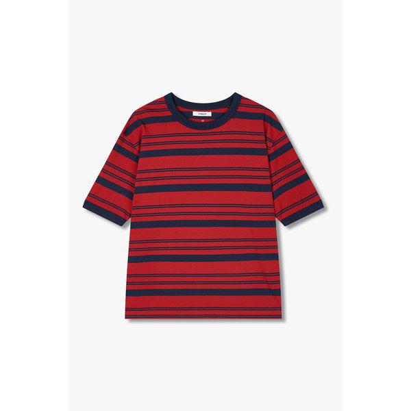 [再注文] ストライプ リップ 半袖 Tシャツ 9106222777161