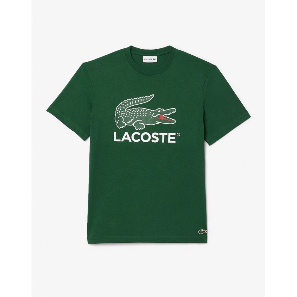 ラコステメンズビッグクロコグラフィック T シャツ TH6396-54G 132 8,097円