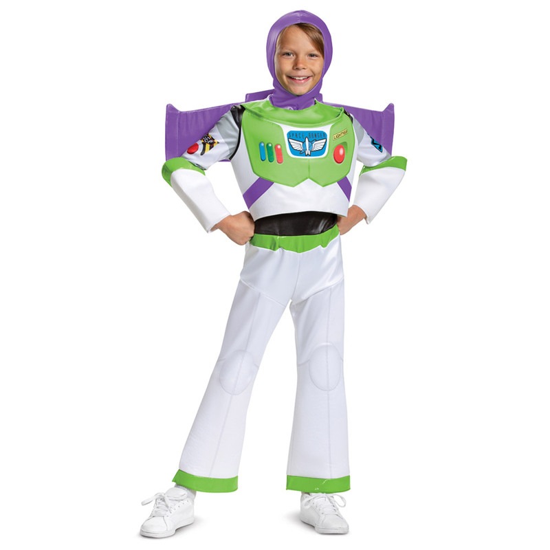 コスプレ 仮装 バズライトイヤー デラックス 子供用 S 【 コスプレ 衣装 ハロウィン 仮装 コスチューム 子供 アニメ ディズニー グッズ キッズ トイストーリー 男の子 こども ピクサー 子ども