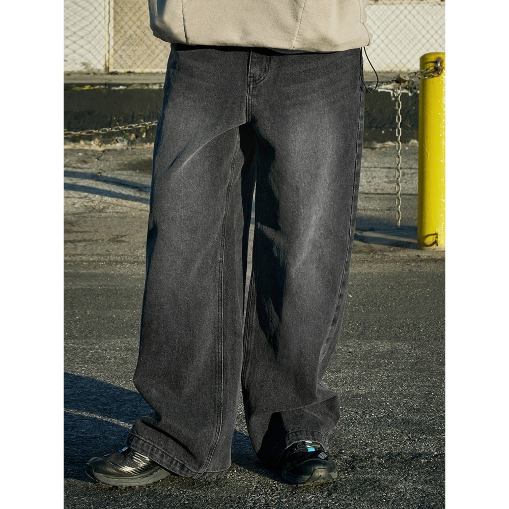 フルークフルークウォッシングワイドデニムパンツ FDP104 3COLOR W