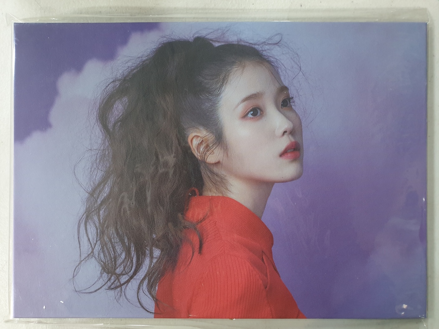 (未開封新品) (IU) LILAC PHOTO BINDER ALBUM B-TYPE