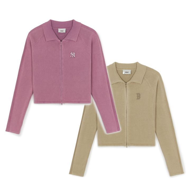 Basic Vintage Zip Up Cardigan (3FKCB0554-43SAS,3FKCB0554-50PKD) 22,630円