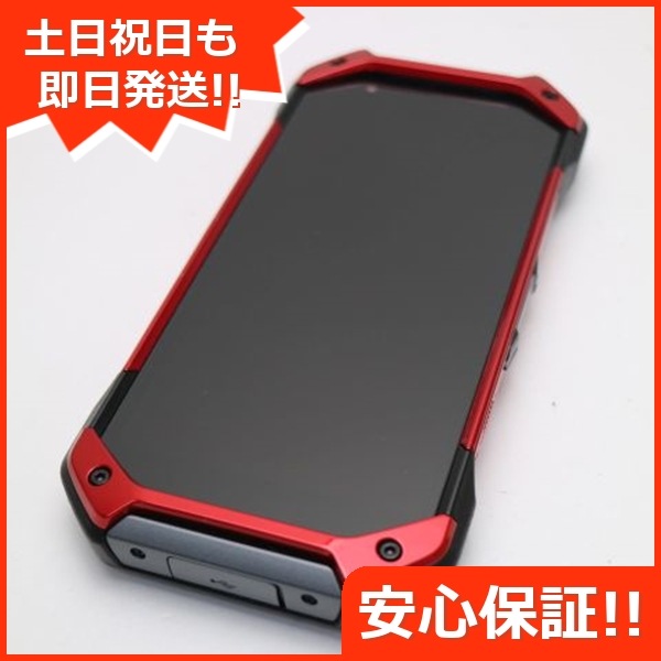美品 TORQUE 5G KYG01 レッド 白ロム 本体 即日発送 土日祝発送OK 119