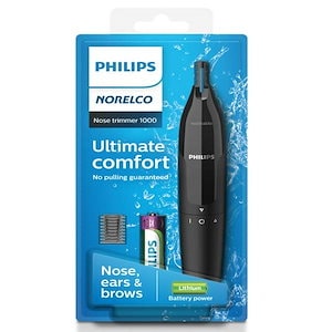 Philips フィリップス Norelcoシリーズ 1000 ノーズトリマー NT1715/60 鼻 耳 眉毛用 鼻毛カッター トリミング 輸入品