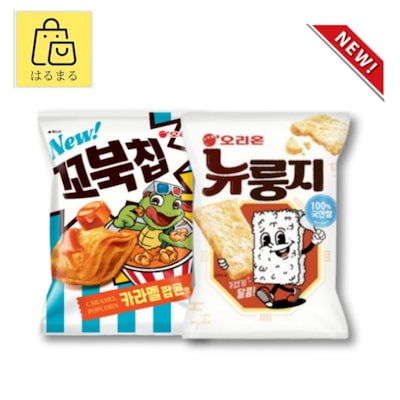コブクチップ キャラメルポップコーン味 108g+ニュル...のサムネイル