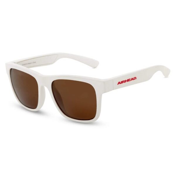 サングラス AIRHEAD Classic Polarized Round Sunglasses, White, Adult