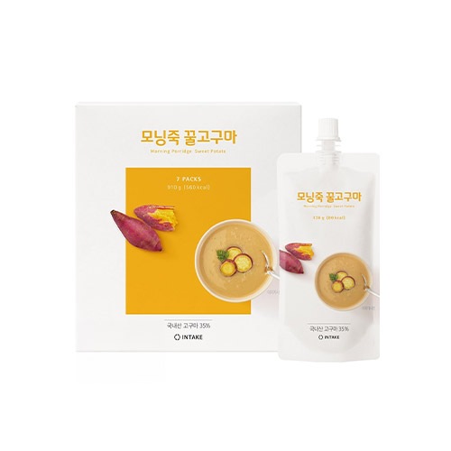 インテイク モーニングおかゆ 蜂蜜さつまいも 即席 130g 14個