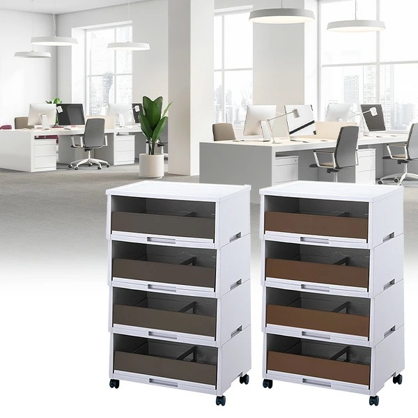 ペーパー分類ボックス 4段 深型 GGYC738 / GGYC739