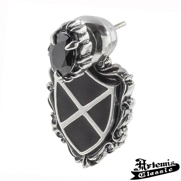 アルテミスクラシック Artemis Classic シールド X ジャケット シルバー ピアス 片耳分 ACE0174 ACE0174