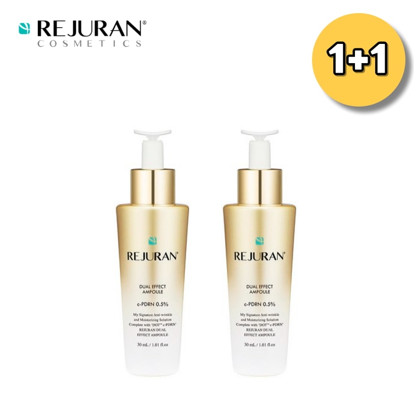 1+1 【正規品】ゴールドライン ターンオーバー アンプル デュアル エフェクト 30ml 2個