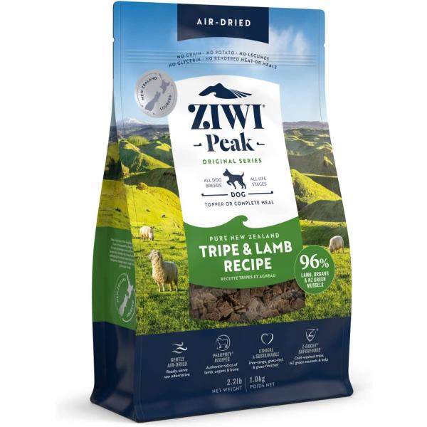 【国内正規品】ZIWI エアドライドッグフード トライプ＆ラム 1kg