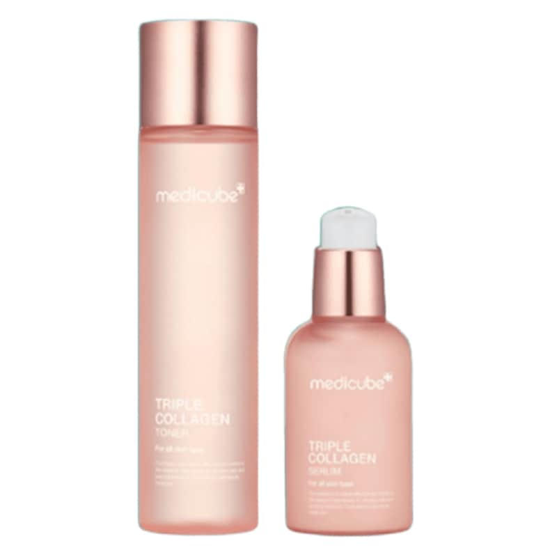 コラーゲン基礎 2種セット（トナー & セラム キット）コラーゲン 基礎ケア 2種セット (トナー＋セラム) / 韓国コスメ