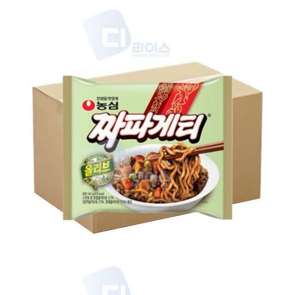 OFJ764OT 農心 オリーブ チャパゲティ 140g ジャージャーラーメン ボンミョン