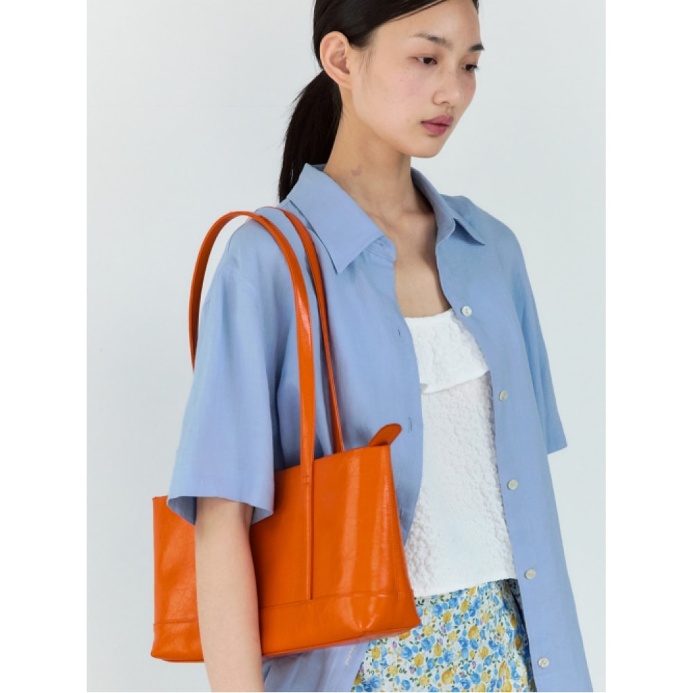 SIENNE チャンスレザーバッグ (オレンジ)