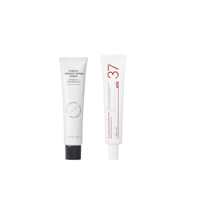 【韓国正規品】37クリーム45ml+ピュアリーズクリーム40ml（しっとりグローシーセット）