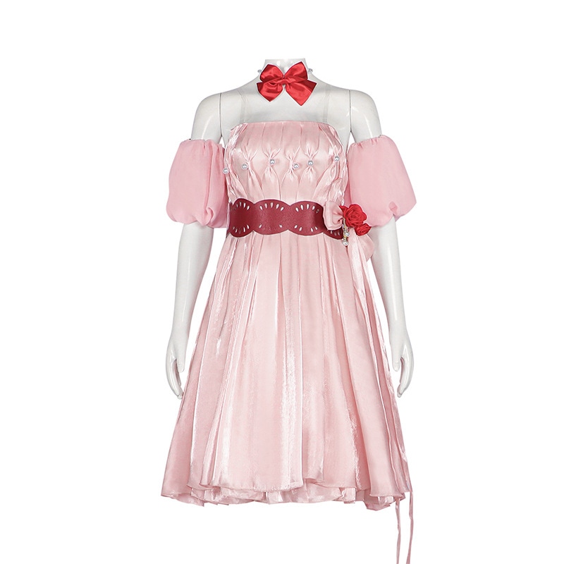 世紀の戦士コスプレ服明日香花の言葉ドレスワンピースコスプレ舞台衣装