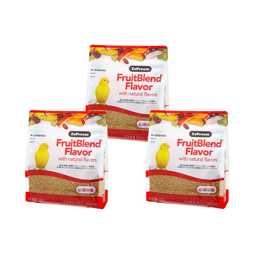 ZuPreem フルーツブレンドXSブンチョウ・フィンチ 907g❌2袋