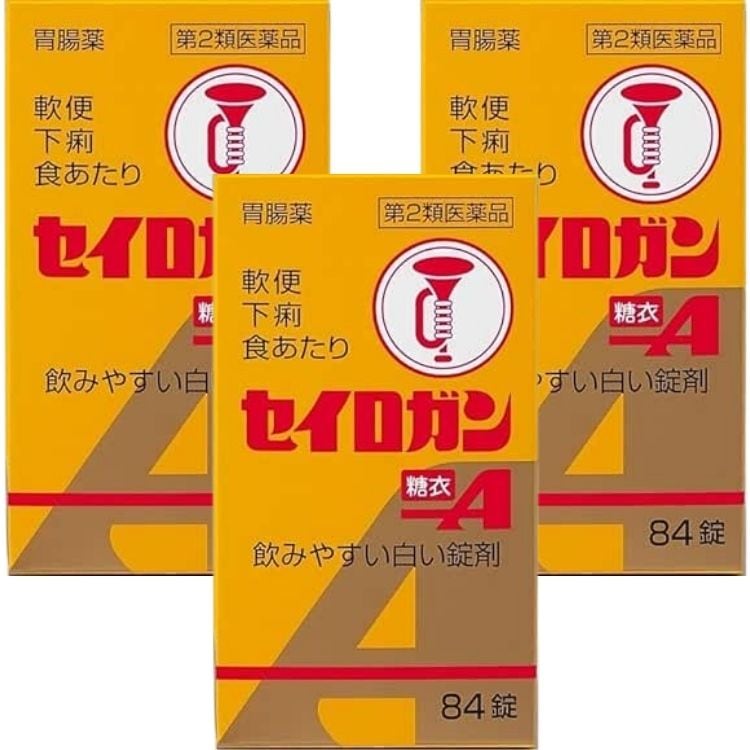 第2類医薬品 3個セット 大幸薬品 セイロガン糖衣A 84錠 胃腸薬