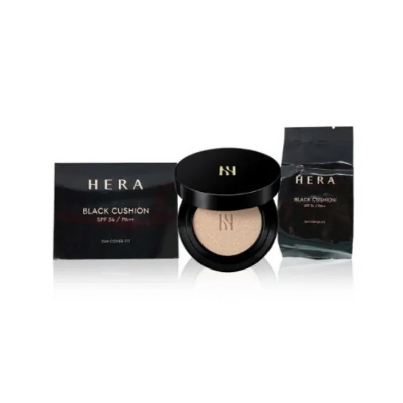 [BLACK PINK JENNIE モデル]ブラッククッションファンデーション 15g (本品/レフィル)SPF34/PA++