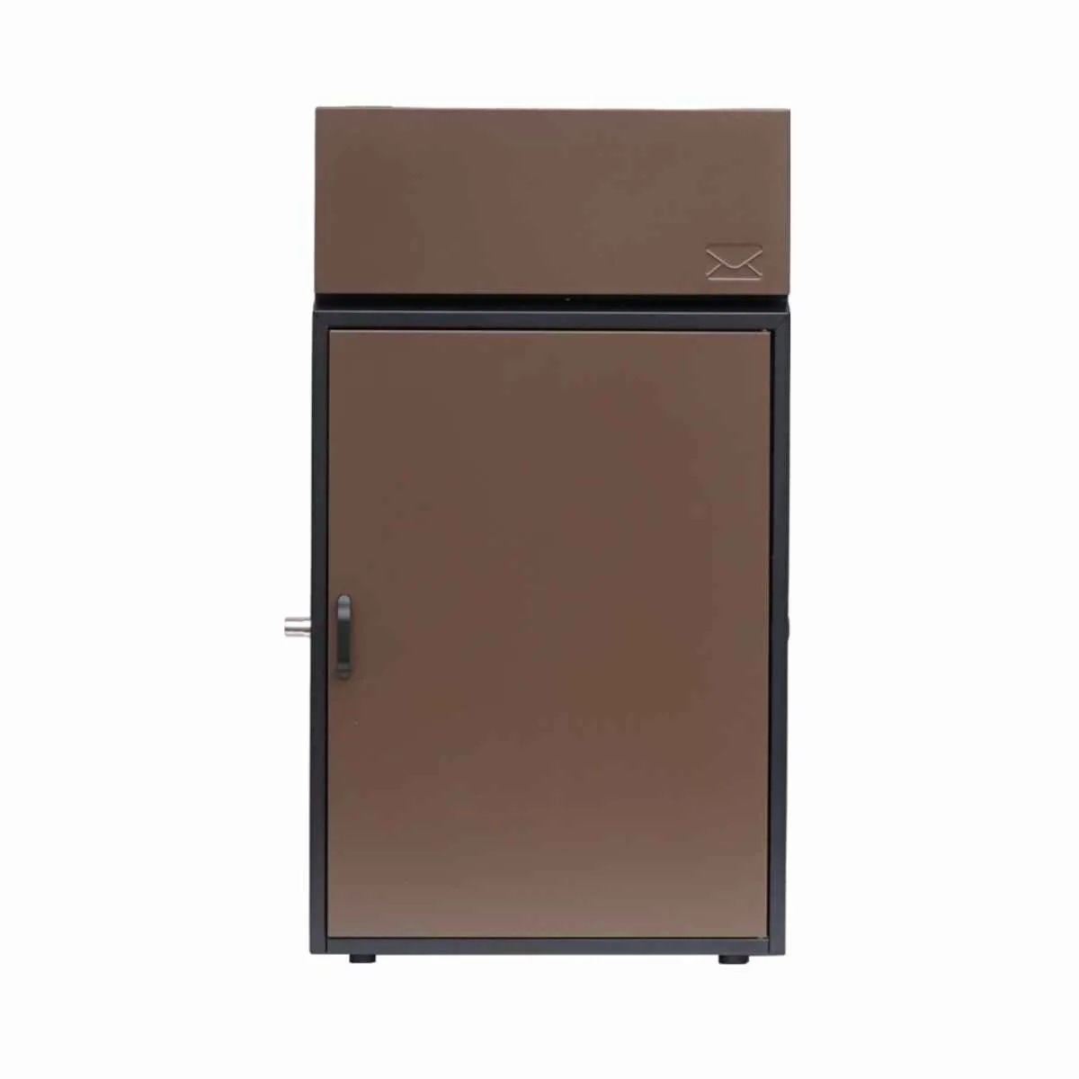 宅配ボックス リシムフロント 大容量 一戸建て用 郵便ポスト 2段 宅配BOX 戸建 屋外 ポスト メール便 宅配便 ポスト一体型 防水 二重扉 スタンドポスト メールボックス 大型 対応