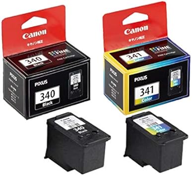 【純正品】CANON FINEカートリッジ BC-340(ブラック) + BC-341(3色カラー)セット