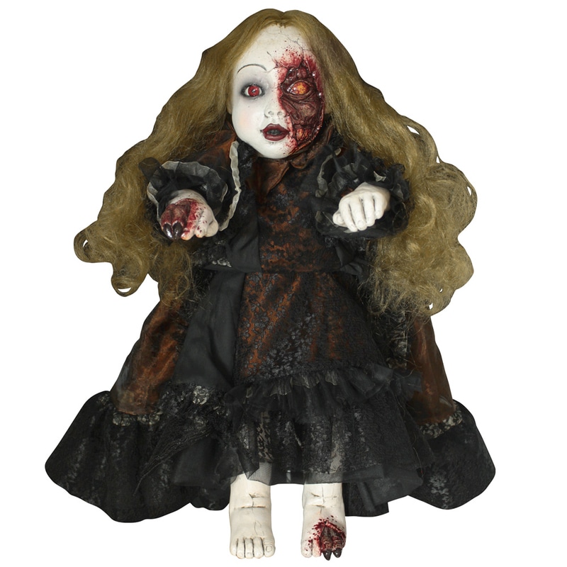 アメリカンホラードール 【 置き物 ハロウィン 怖い 演出用品 雑貨 オブジェ 置物 】