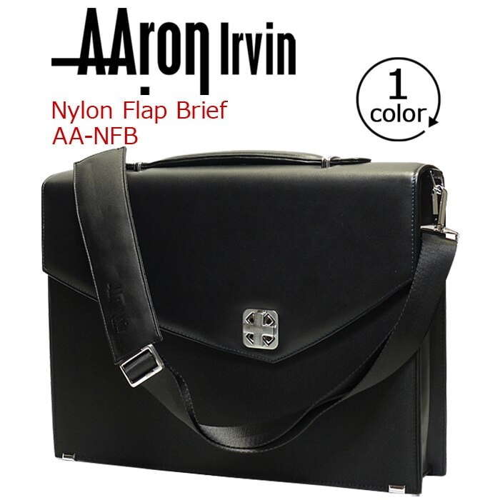 AAron Irvin アーロンアーヴィン ビジネスバッグ ナイロンフラップブリーフケース かばん 30,030円