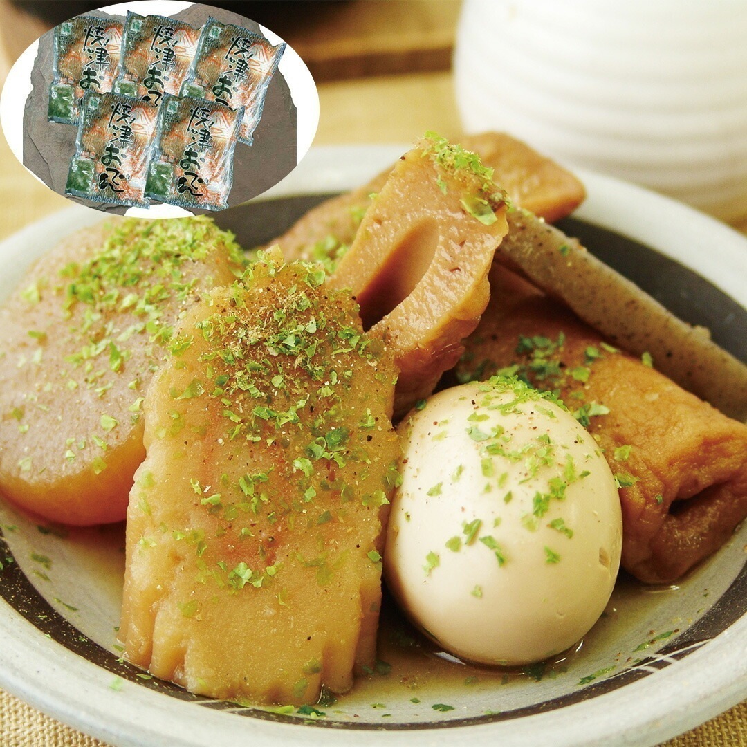 静岡 焼津おでん 焼津おでん（具7種）360g15p だし粉15 【産直メーカー直送品】