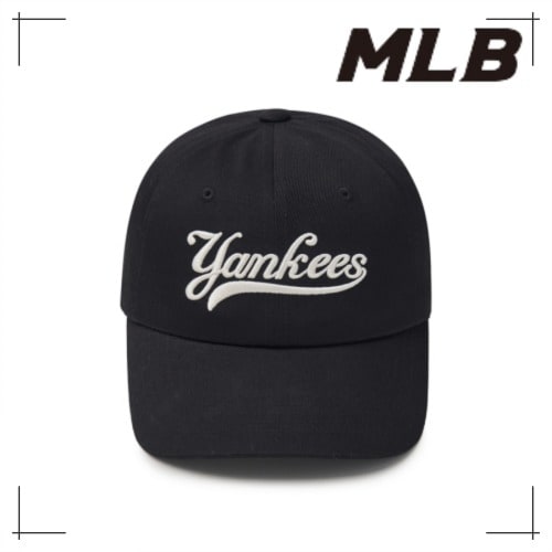MLB公式正規品 キャップ Cultural Lettering Unstruck Ball Cap NY (Black) 5,494円