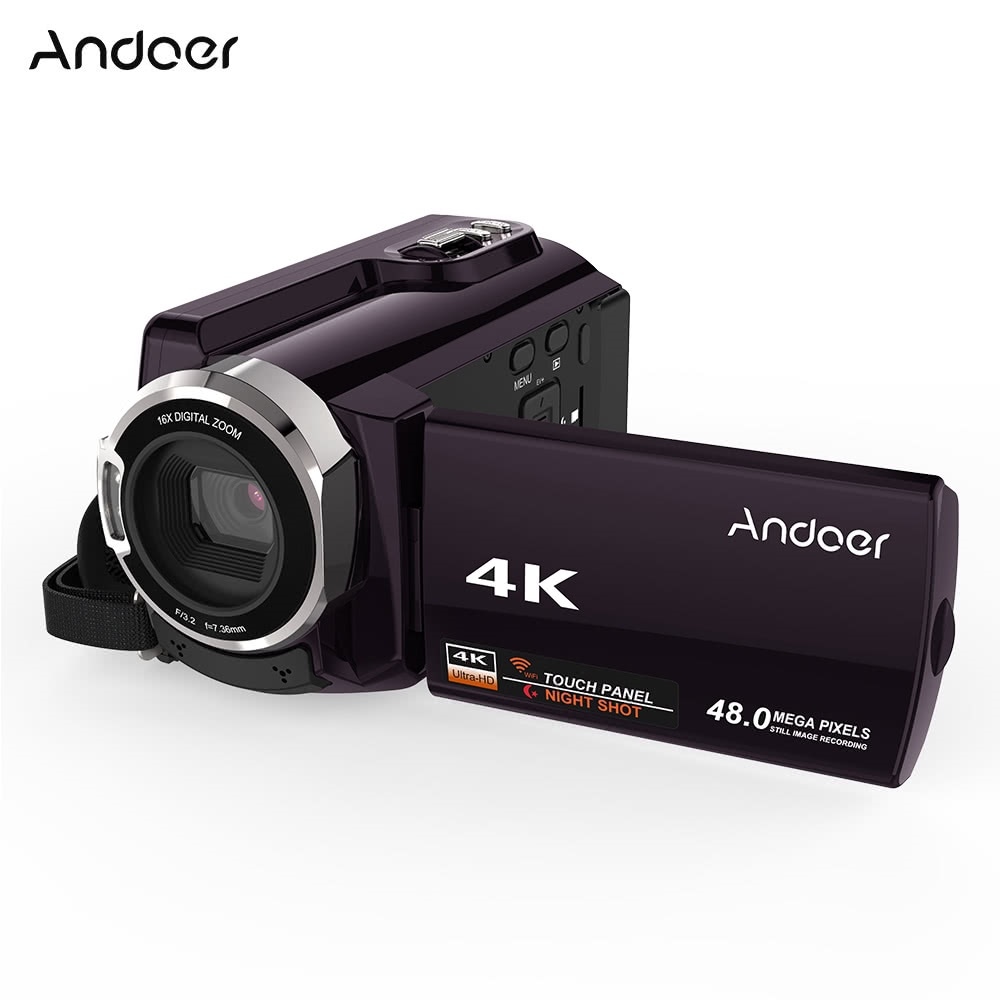 ランキングや新製品 Andoer WiFiデジタルビデオカメラ 48MP 4K HDV-534K ビデオカメラ・アクションカメラ用アクセサリー -  www.janoshaza.hu