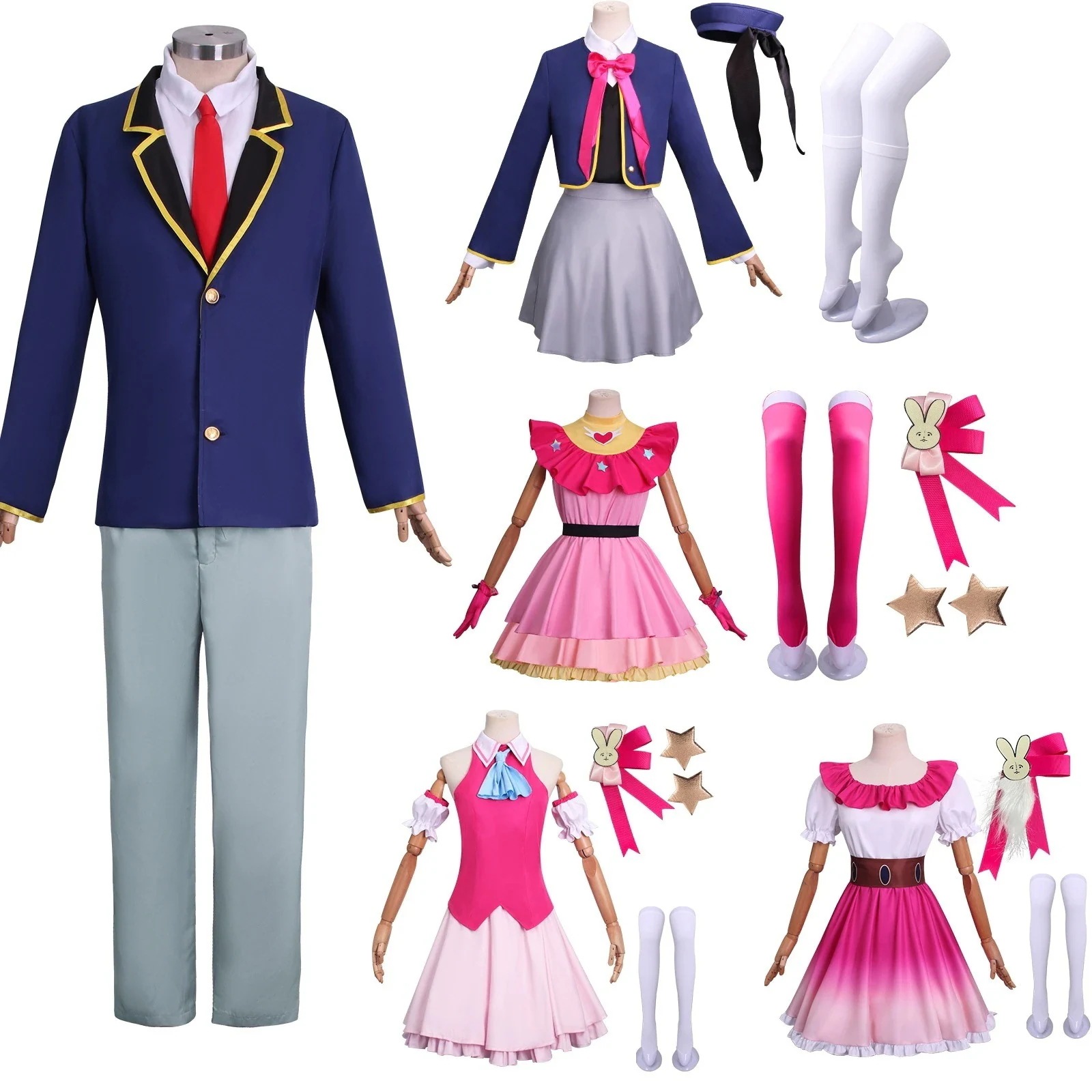 仮装子供cos服星野爱アクアルビ有馬加奈コスプレアニメ着 コスチューム コスプレ イベント用品