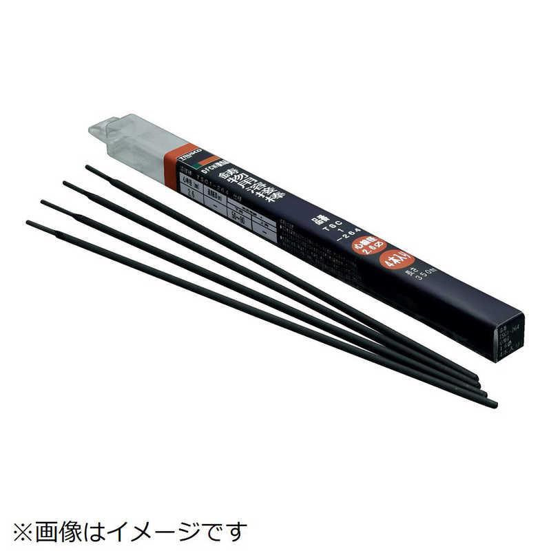 トラスコ中山　鋳物用溶接棒 心線径3.2mm 棒長350mm　TSC1324 (1箱4本)