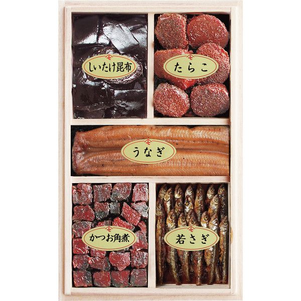 新橋玉木屋 特選佃煮5種入