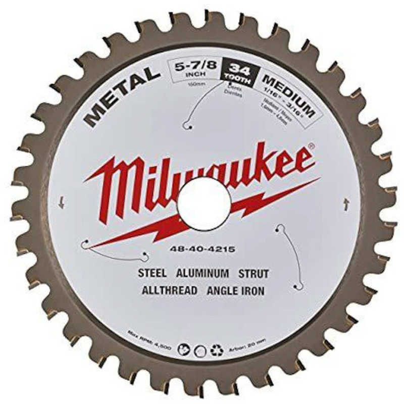 ミルウォーキーツールジャパン合同会社　150mm チップソーカッターヨウコウカンバ 34T 　48404215