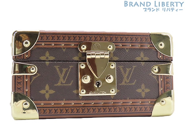 激レア超美品ルイヴィトンモノグラムコフレトレゾール20小物入れジュエリーボックスジュエリーケースコスメケースブルー