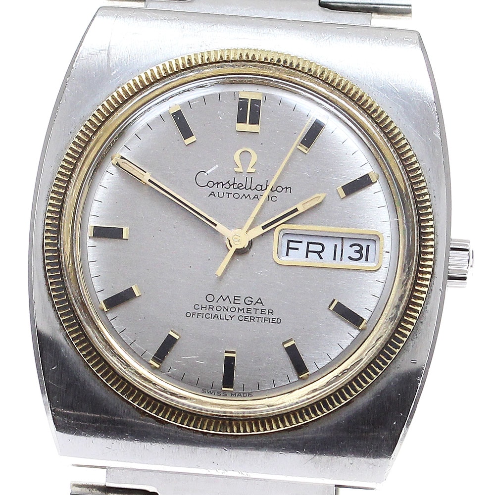 オメガ OMEGA 168.041 コンステレーション cal.751 YGベゼル 自動巻き メンズ _814648【中古】 61,875円