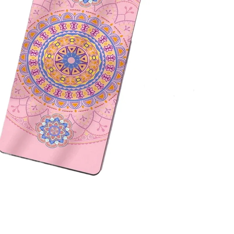 両面 滑り止め ネットレッド レディース おそろい プリント ヨガマット 踊り ショック吸収 防音 フィットネスマット マット