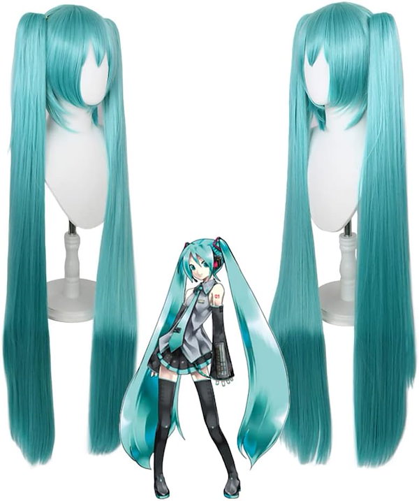 Qoo10] 初音ミク コスプレウィッグ 初音ミク M