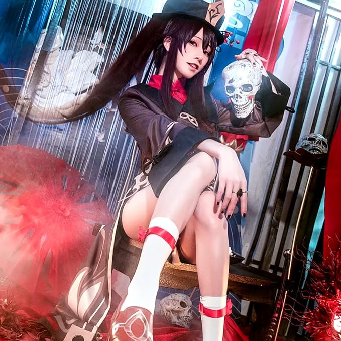 [Sky]原神 コスプレ衣装 ウィッグ付き 行秋 モナ 胡桃 鍾離 凝光 刻晴 コスプレ
