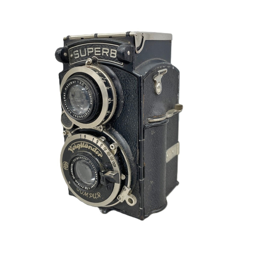ドイツ・フォクトレンダー社 Voigtlander 二眼レフカメラ Superb スパーブ