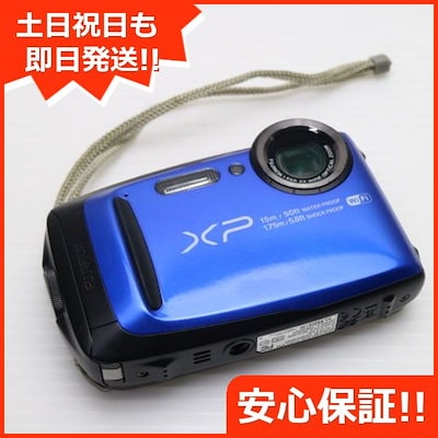 Qoo10] 美品 FinePix XP90 ブルー : カメラ・光学機器用